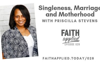 028 Singleness, Marriage & Motherhood with Priscilla Stevens